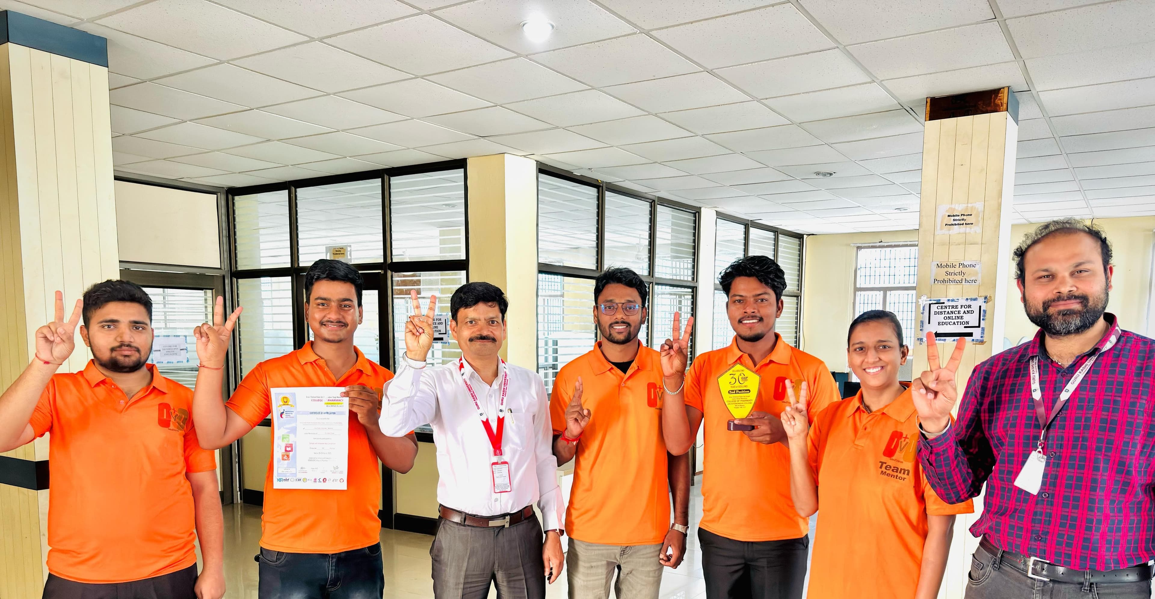 Team MediVVarse — 2nd Position, COP Bela 2025